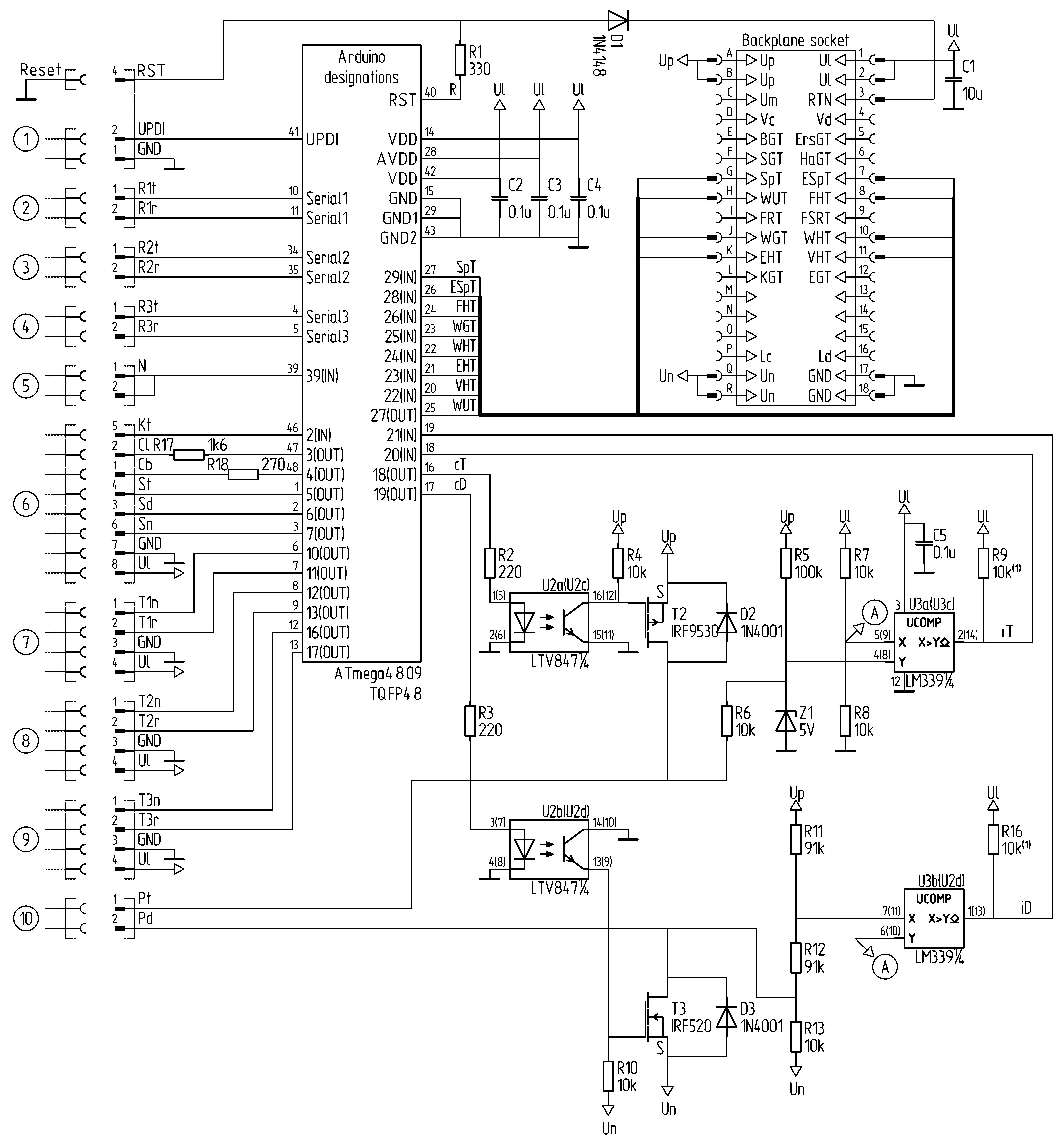 Figure with structural model, design model, turnout controller.